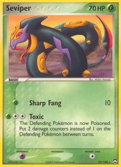 Seviper (23/108) [Power Keepers]