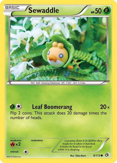 Sewaddle (9/113) [Legendary Treasures]