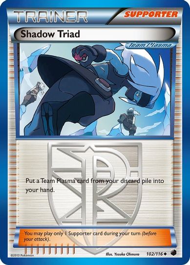 Shadow Triad (Team Plasma) (102/90) [HeartGold SoulSilver]