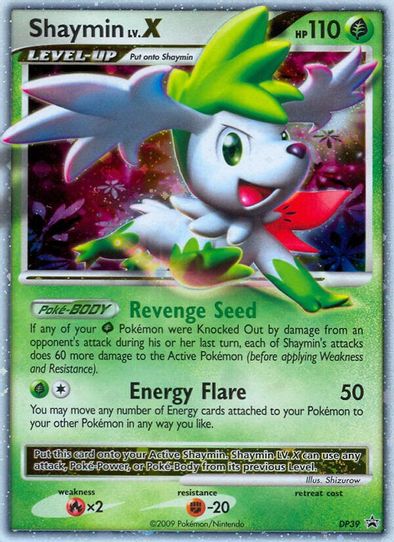 Shaymin LV.X - DP (DP39) [Diamond and Pearl Promos]