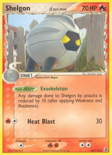 Shelgon (54/101) [Delta Species]