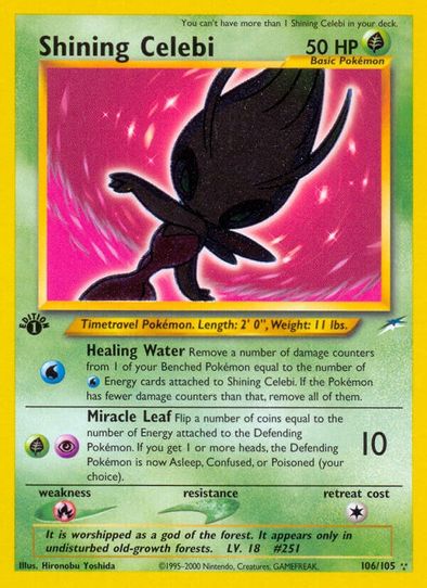Shining Celebi (106/105) [Neo Destiny]