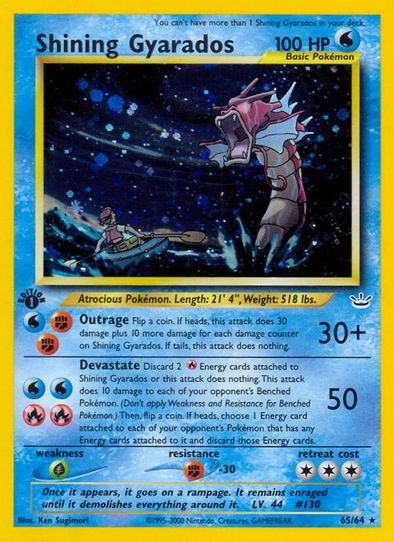 Shining Gyarados (65/64) [Neo Revelation]