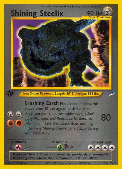 Shining Steelix (112/105) [Neo Destiny]