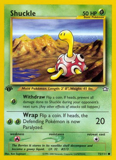 Shuckle (72/105) [Neo Genesis]