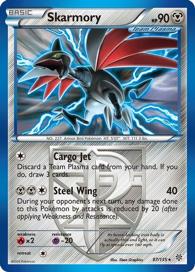 Skarmory (Team Plasma) (87/135) [Black & White: Plasma Storm]