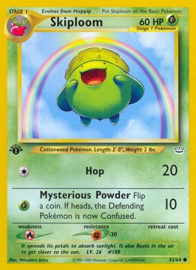 Skiploom (52/64) [Neo Revelation]