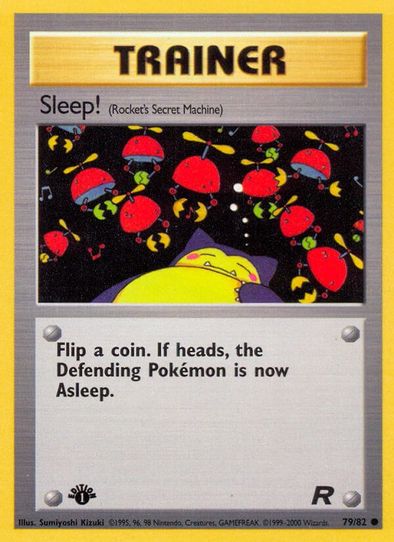 Sleep! (79/82) [Team Rocket]