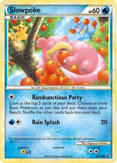 Slowpoke (66/90) [Heartgold & Soulsilver: Undaunted]