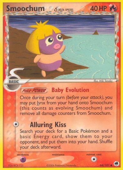 Smoochum (Delta Species) (64/101) [EX: Dragon Frontiers]