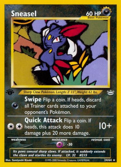 Sneasel (24/64) [Neo Revelation]