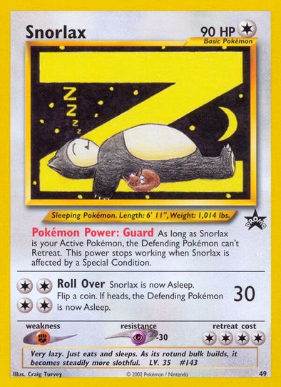 Snorlax (49/63) [WoTC Promo]