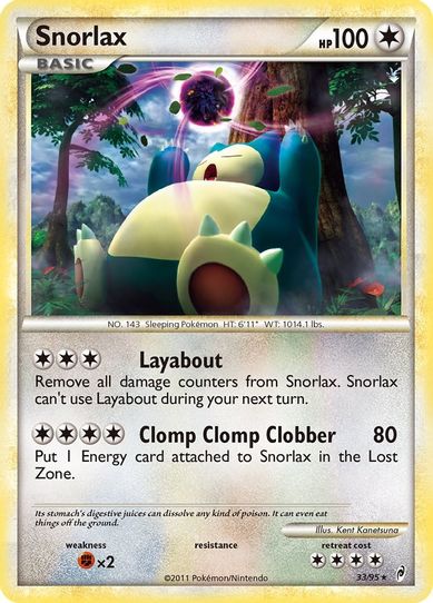 Snorlax (33/95) [Call of Legends]
