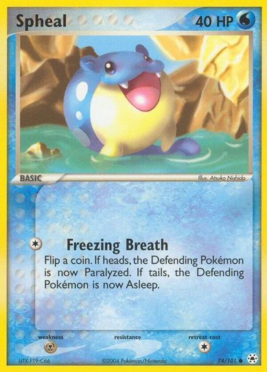 Spheal (74/101) [Hidden Legends]