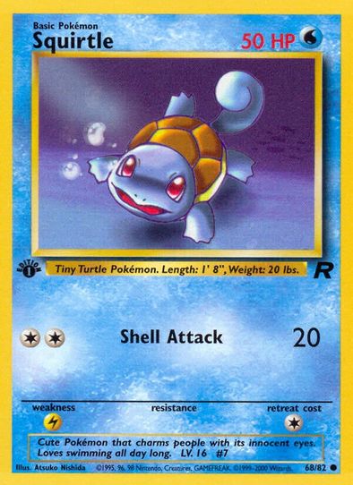 Squirtle (68/82) [Team Rocket]