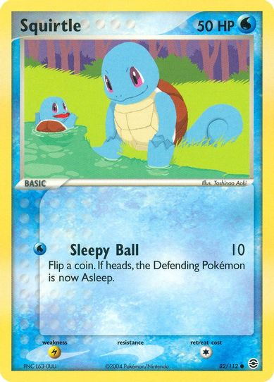 Squirtle (82/112) [FireRed & LeafGreen]