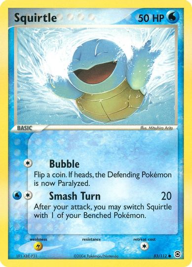 Squirtle (83/112) [FireRed & LeafGreen]