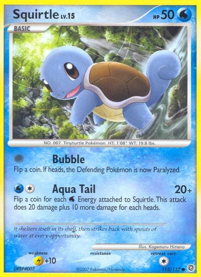 Squirtle (112/132) [Secret Wonders]