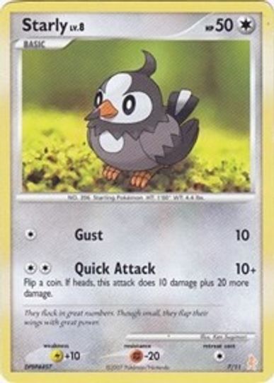 Starly (7) [DP Trainer Kit: Manaphy & Lucario]