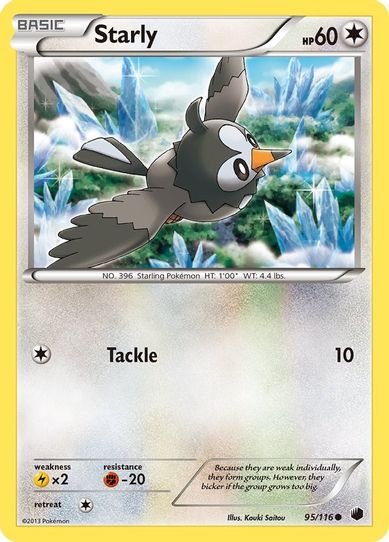 Starly (95/90) [HeartGold SoulSilver]