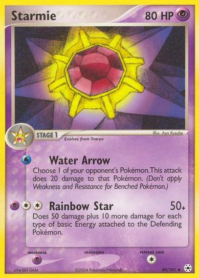 Starmie (49/101) [Hidden Legends]
