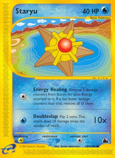 Staryu (103 /144) [Skyridge]
