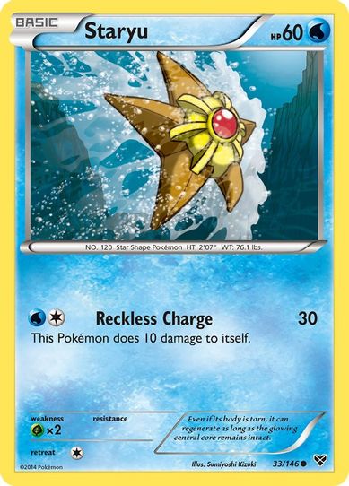 Staryu (33/146) [XY: Base Set]