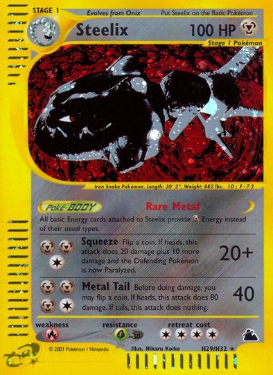 Steelix (H29) [Skyridge]