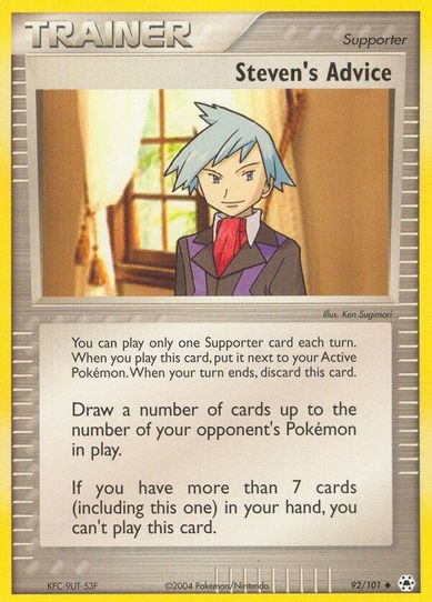 Steven's Advice (92/101) [Hidden Legends]