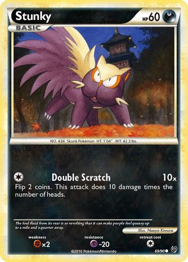Stunky (69/90) [Heartgold & Soulsilver: Undaunted]