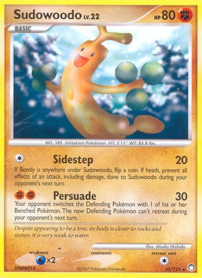 Sudowoodo (35/123) [Mysterious Treasures]