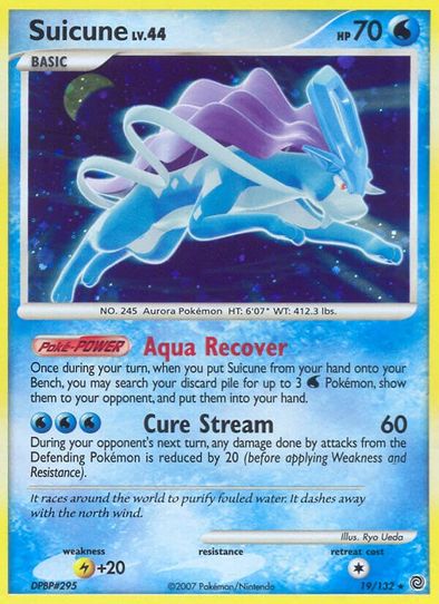Suicune (19/132) [Secret Wonders]
