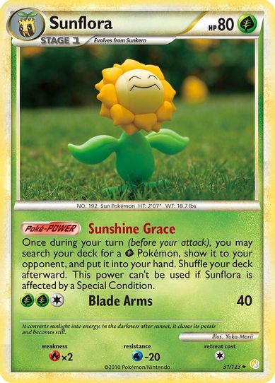 Sunflora (31/102) [HeartGold SoulSilver]