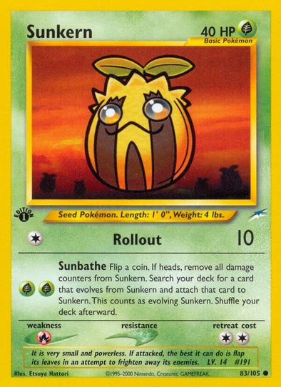 Sunkern (83/105) [Neo Destiny]