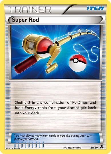 Super Rod (20/20) [Black & White: Dragon Vault