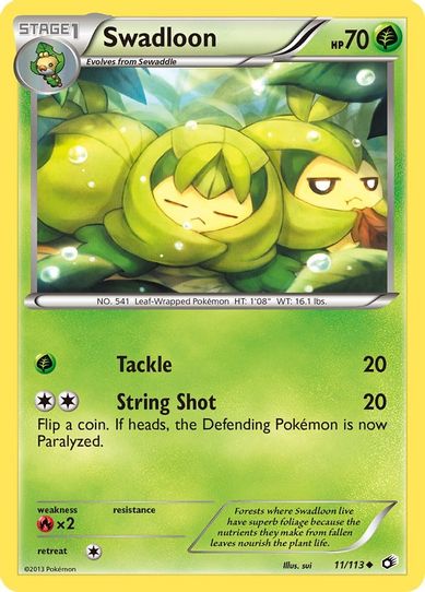 Swadloon (11/113) [Legendary Treasures]