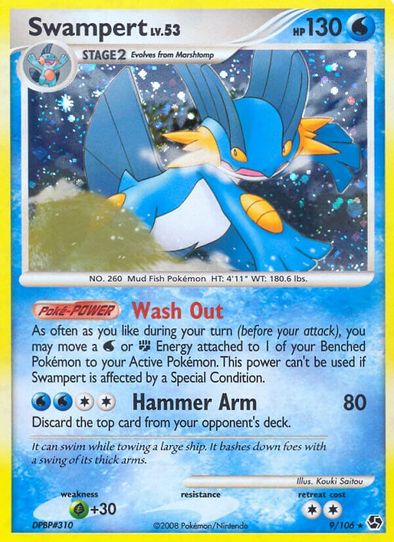 Swampert (9/106) [Great Encounters]