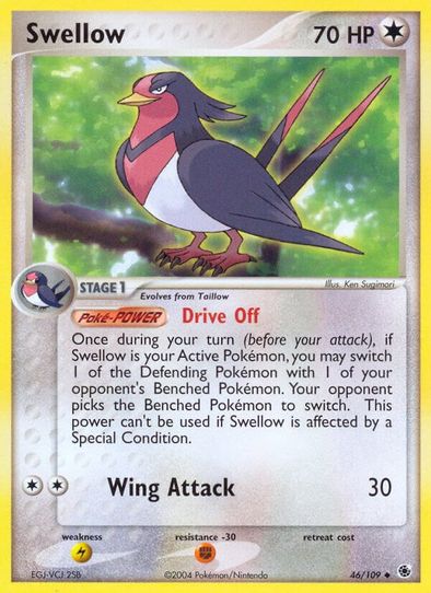 Swellow (46) [Legendary Collection]
