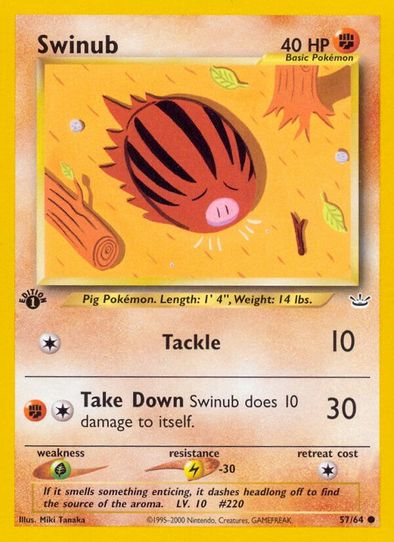 Swinub (57/64) [Neo Revelation]