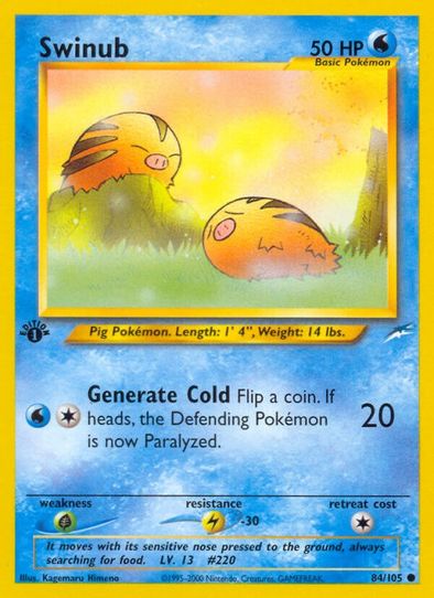 Swinub (84/105) [Neo Destiny]