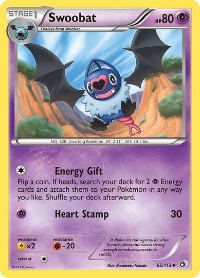 Swoobat (65/113) [Legendary Treasures]