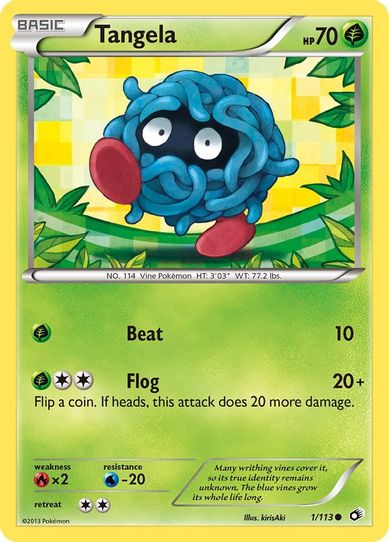 Tangela (1/113) [Legendary Treasures]