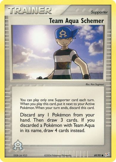 Team Aqua Schemer (69/95) [EX: Team Magma Vs Team Aqua]