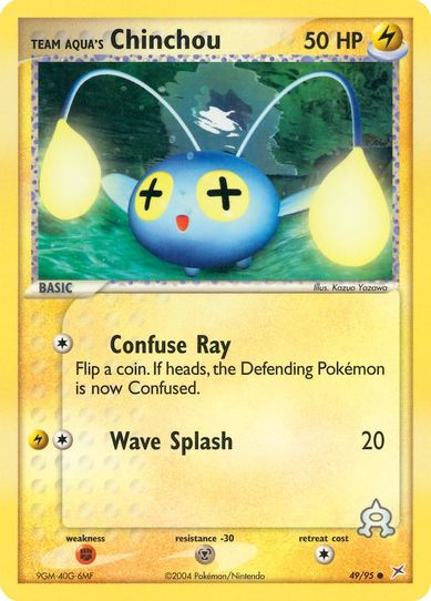 Team Aqua's Chinchou (49/95) [EX: Team Magma Vs Team Aqua]