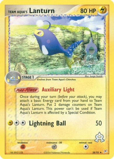 Team Aqua's Lanturn (28/95) [EX: Team Magma Vs Team Aqua]