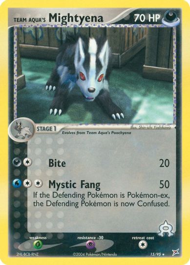 Team Aqua's Mightyena (15/95) [EX: Team Magma Vs Team Aqua]