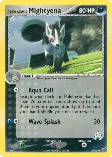 Team Aqua's Mightyena (30/95) [EX: Team Magma Vs Team Aqua]