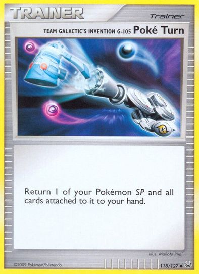 Team Galactic's Invention G- Poke Turn (118/127) [Platinum: Base Set]