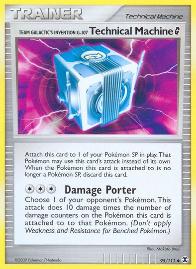 Team Galactic's Invention G- Technical Mach. G (95/111) [Rising Rivals]