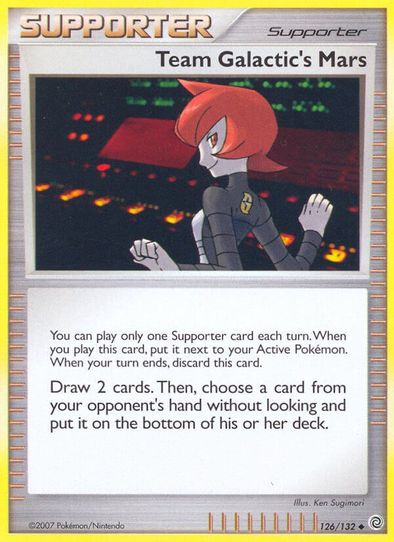 Team Galactic's Mars (126/132) [Secret Wonders]
